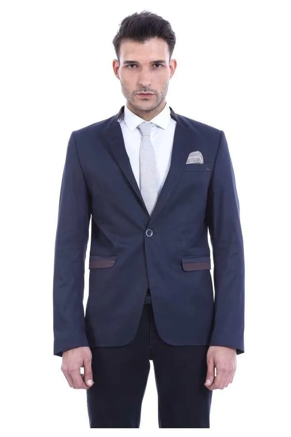 15566 Navy Blue Blazer