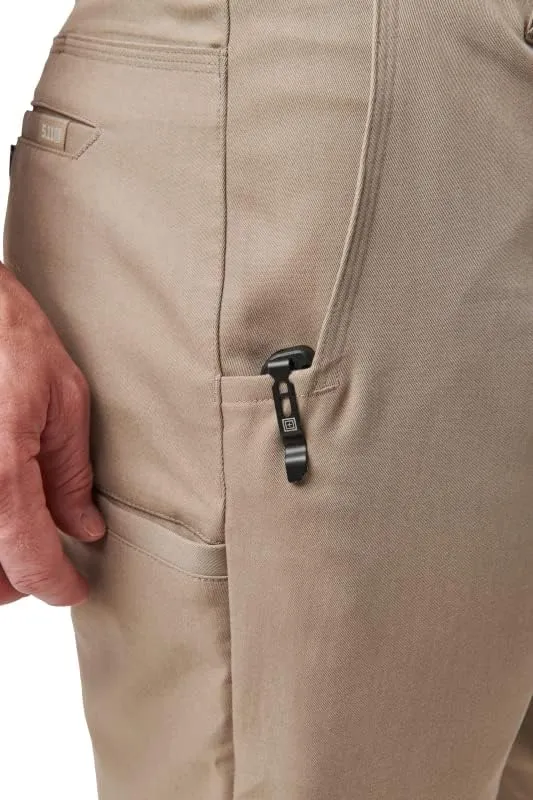 5.11 Tactical Men's Edge Chino Pants 2.0, Classy-Looking, Straight Fit, Gusset, Style 74549