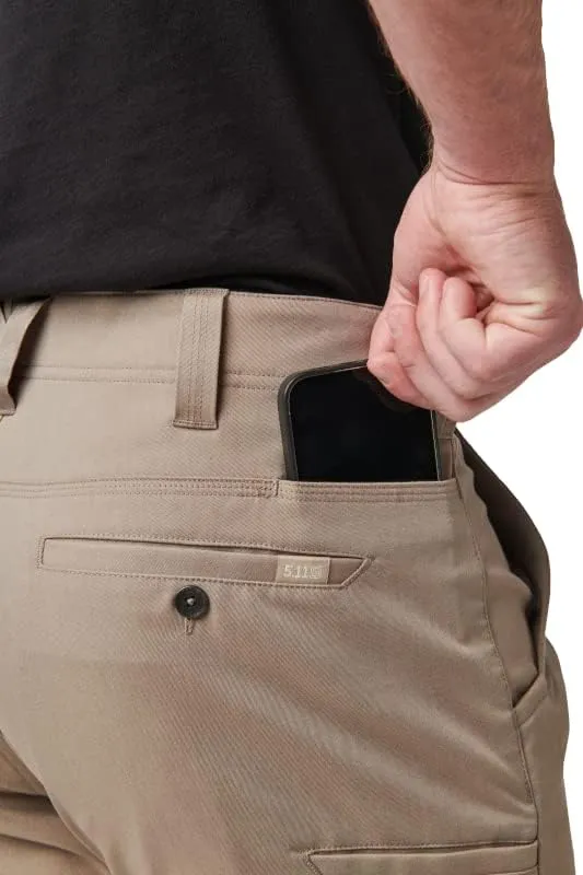 5.11 Tactical Men's Edge Chino Pants 2.0, Classy-Looking, Straight Fit, Gusset, Style 74549