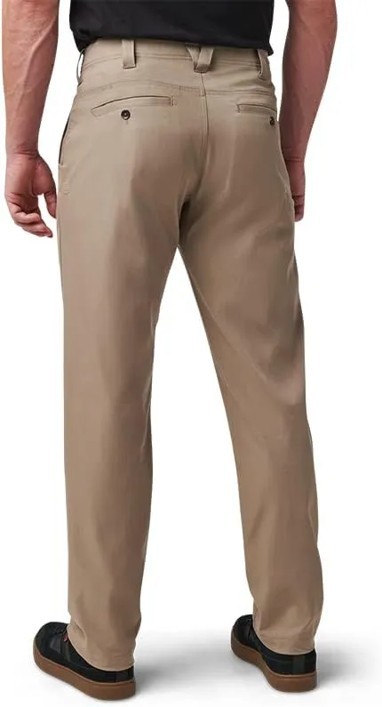 5.11 Tactical Men's Edge Chino Pants 2.0, Classy-Looking, Straight Fit, Gusset, Style 74549