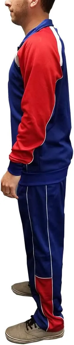 American Team Jacket And Pants Tracksuit Uniform