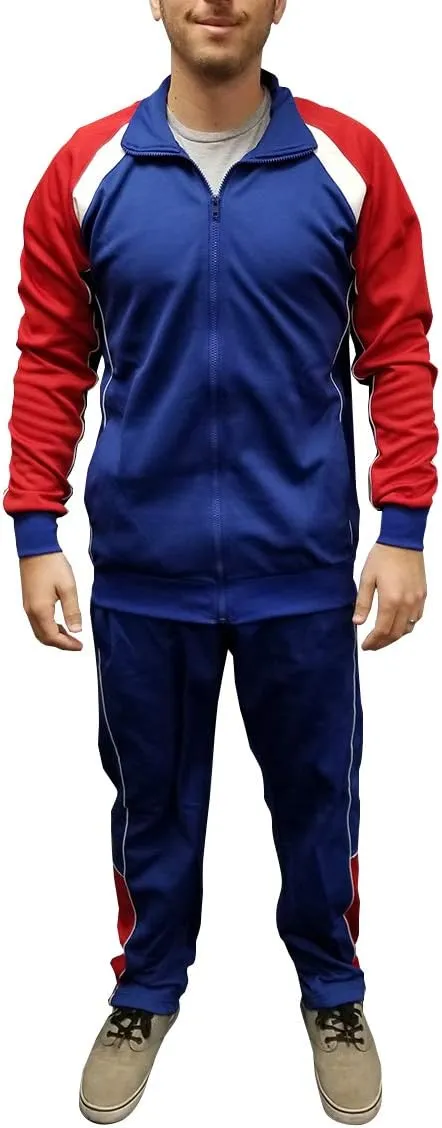 American Team Jacket And Pants Tracksuit Uniform