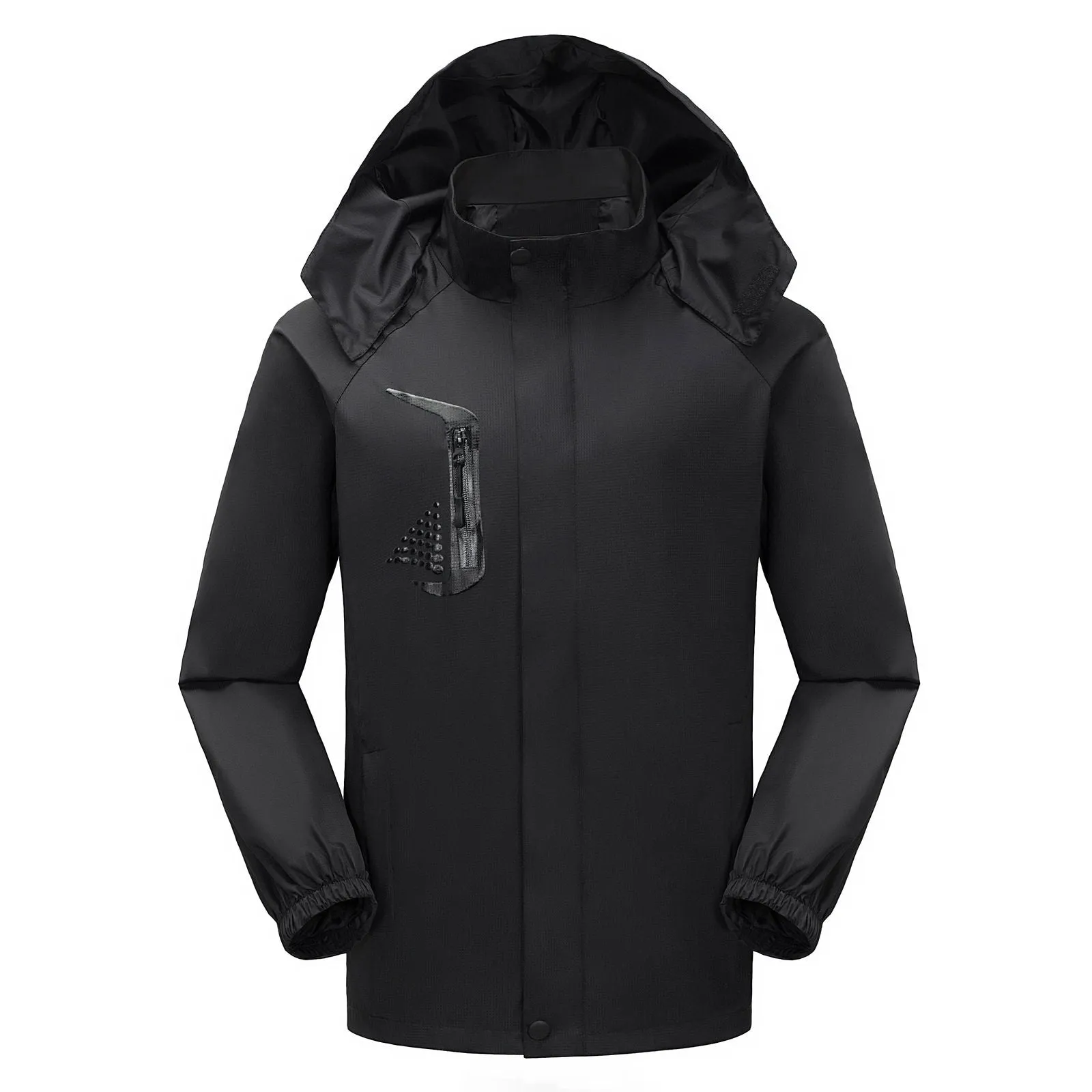Autumn and Summer Jacket Male Three-in-one Detachable Two-piece Waterproof Thin Outdoor Mountaineering Suit Diy Customization