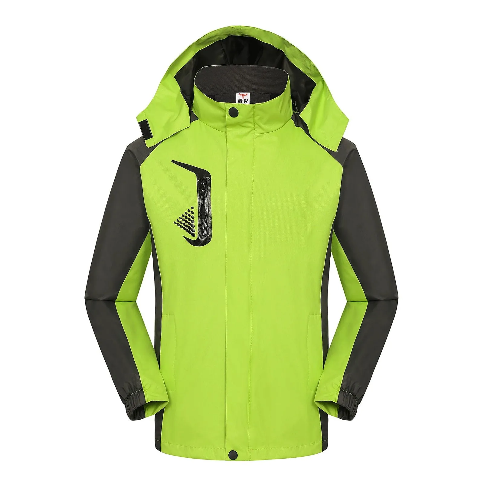 Autumn and Summer Jacket Male Three-in-one Detachable Two-piece Waterproof Thin Outdoor Mountaineering Suit Diy Customization