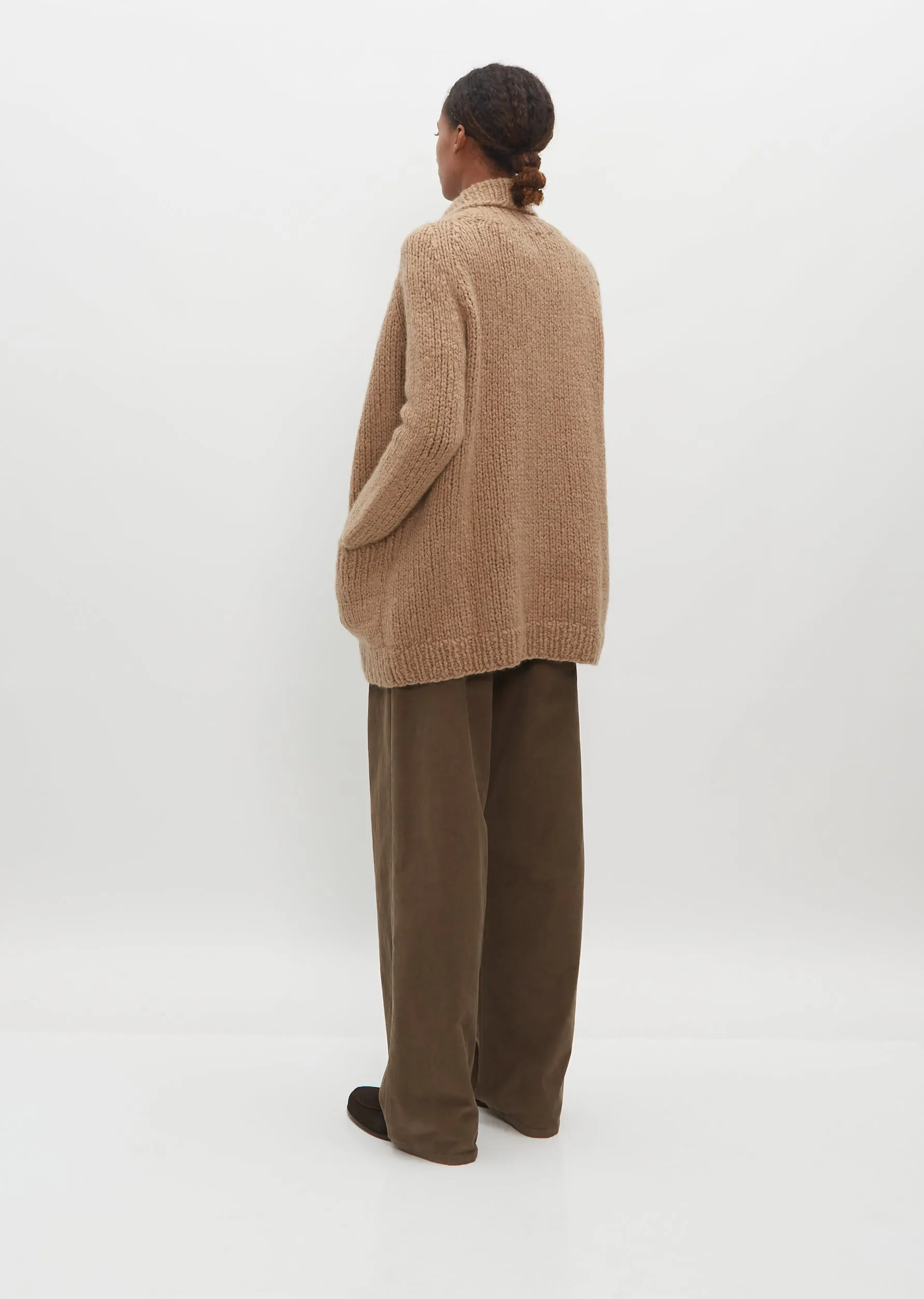 Ava Long Cashmere Cardigan