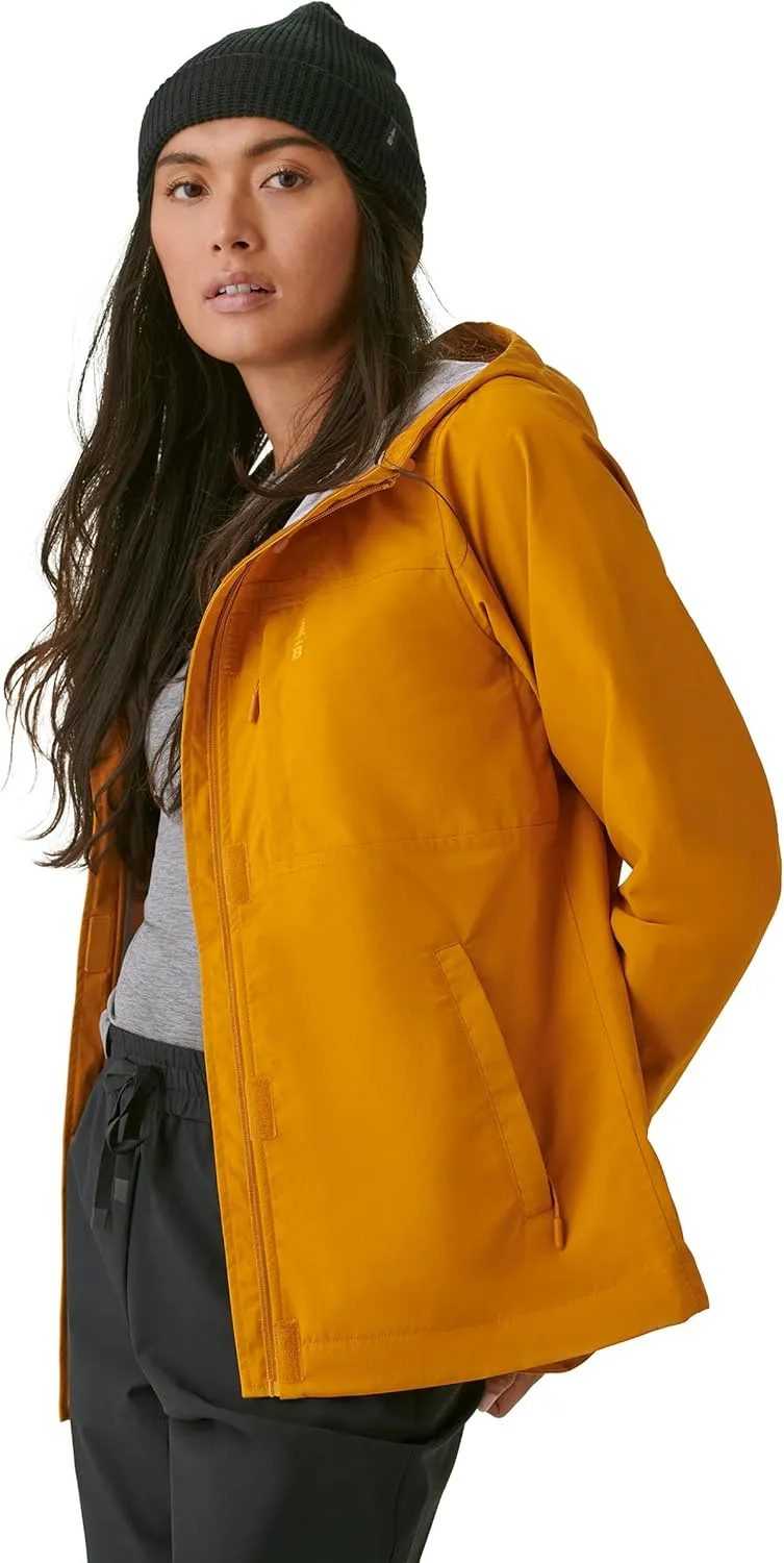 BASS OUTDOOR Women's Hooded Woven Rain Jacket