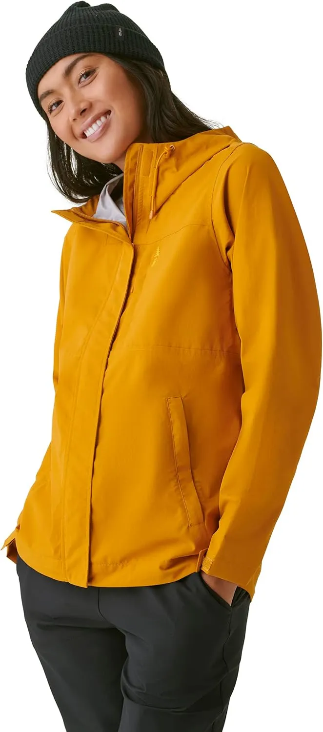 BASS OUTDOOR Women's Hooded Woven Rain Jacket