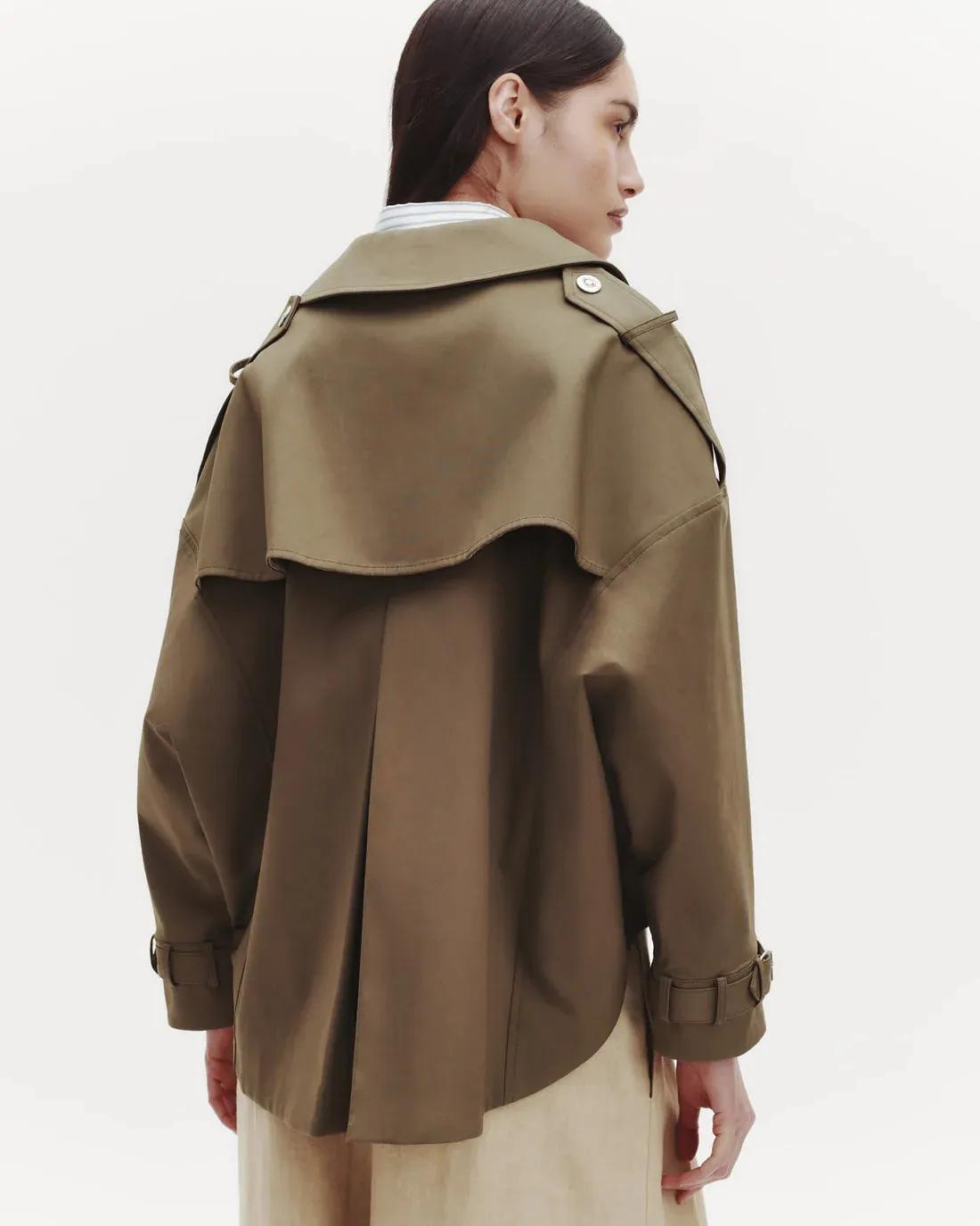 Bogie Jacket in Military/Ivory