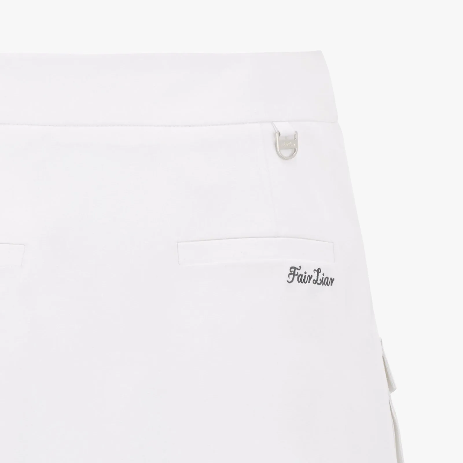 BUCKLE BELT A-LINE SKIRT