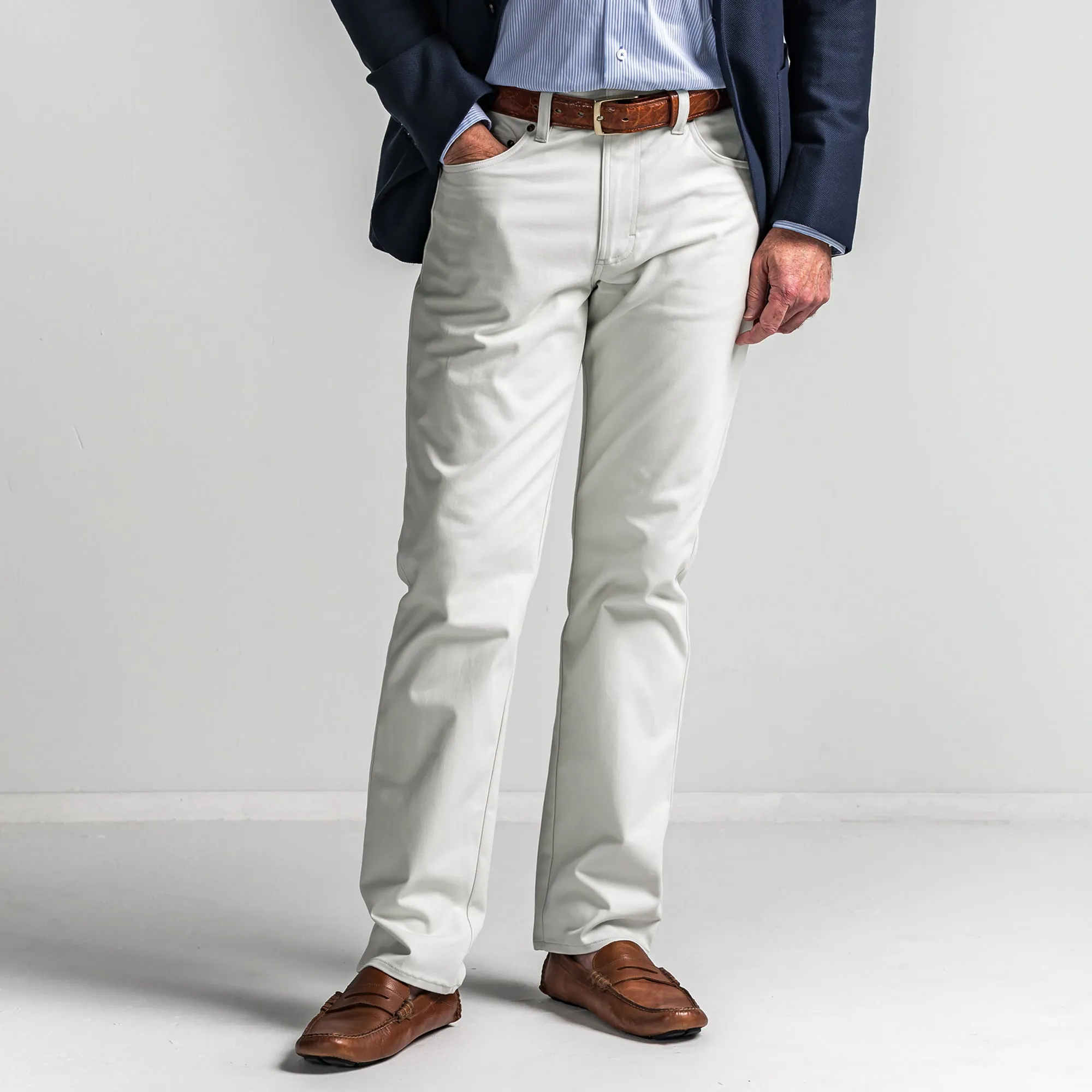 Classic Five Pocket Pant Foggy Dew