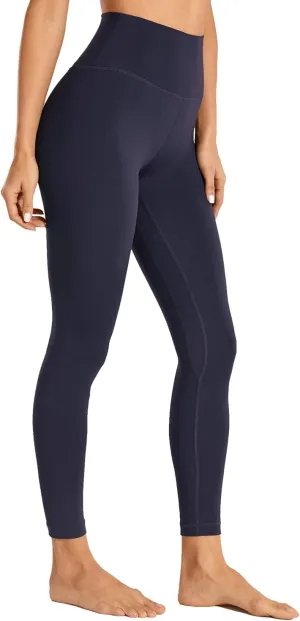 CRZ YOGA Women Naked Feeling Yoga Pants 25 Inches - 7/8 High Waisted Workout Leggings