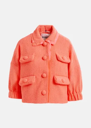ESSENTIEL Pink Cropped Jacket
