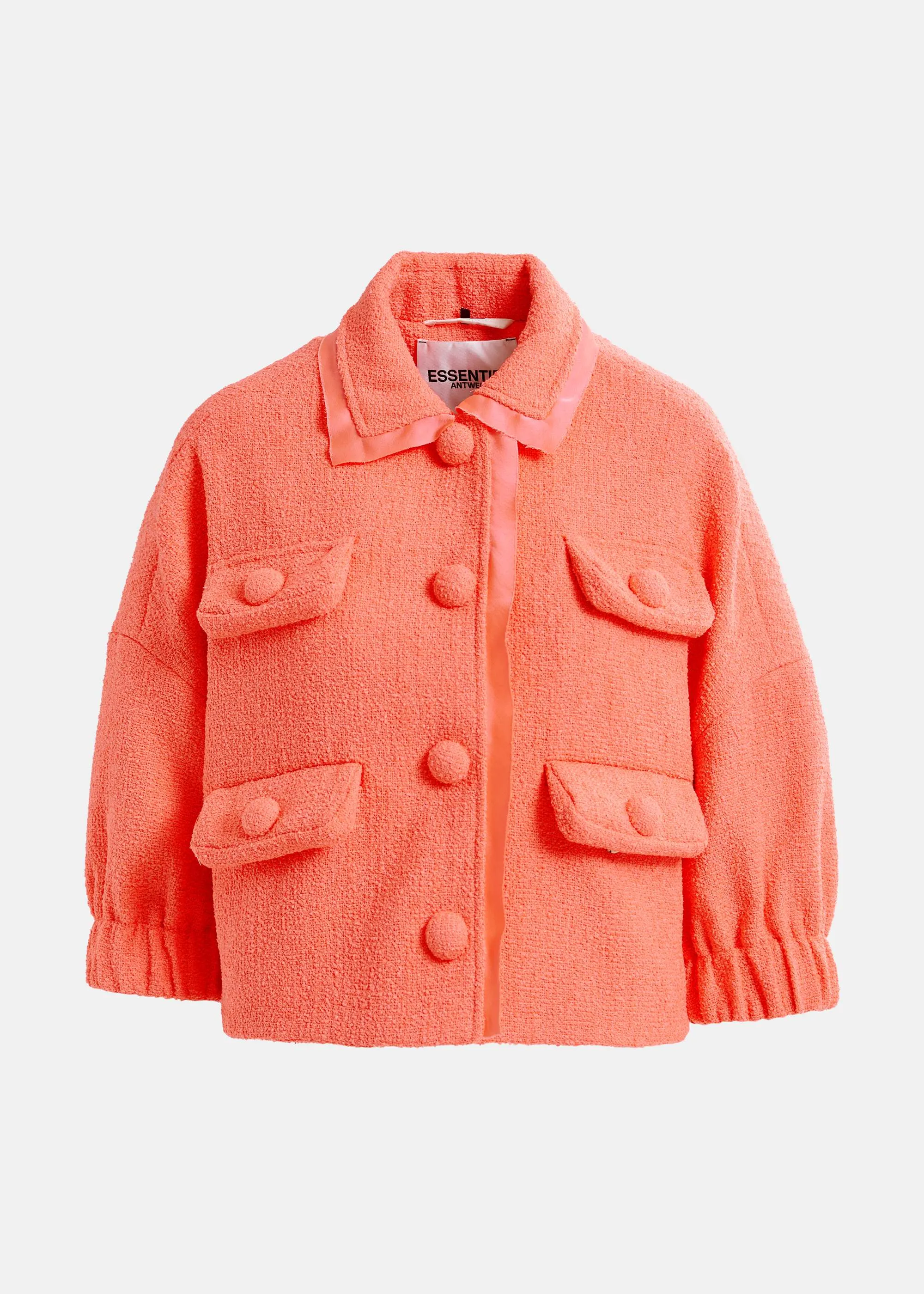 ESSENTIEL Pink Cropped Jacket