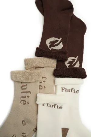 Flufie Terry Socks Bamboo Soft Color Set