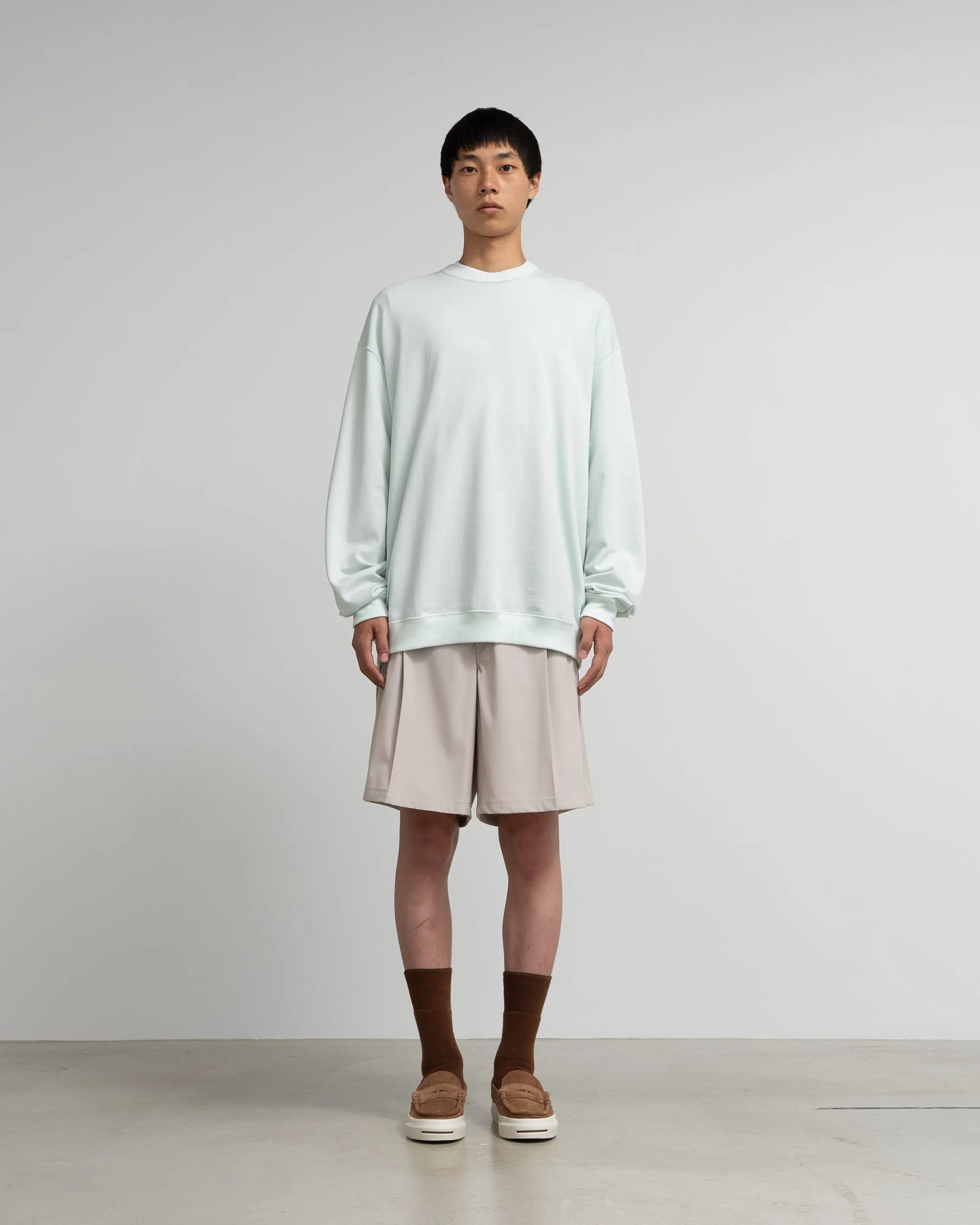 High Gauge Soft Terry Crew Neck