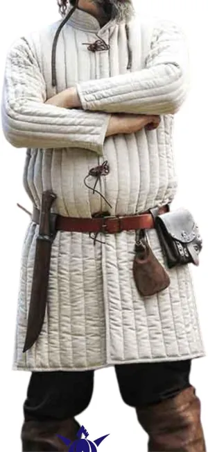 Historical MARTMedieval Armour Thick Padded Cotton Gambeson Jacket Coat Armour Museum