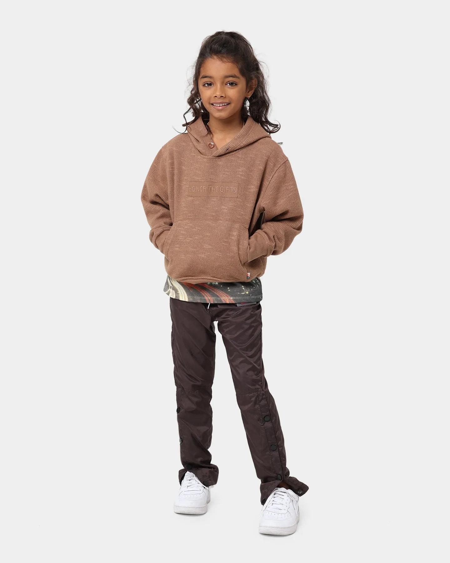 Honor The Gift Kids' Holiday Howard Hoodie Terra Cotta