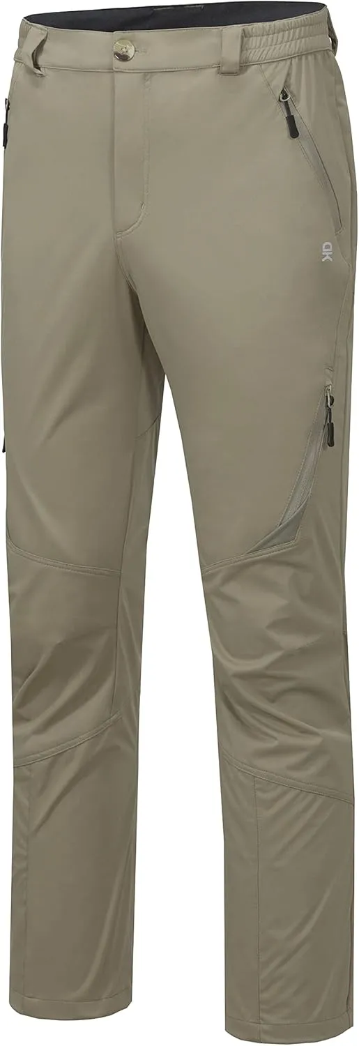 Little Donkey Andy Men's Stretch Hiking Golf Pants Lightweight Outdoor Athletic Softshell Casual Travel Camping