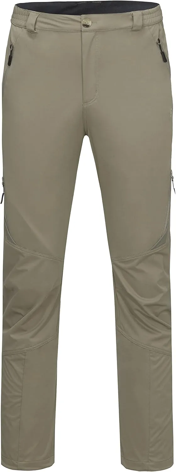 Little Donkey Andy Men's Stretch Hiking Golf Pants Lightweight Outdoor Athletic Softshell Casual Travel Camping