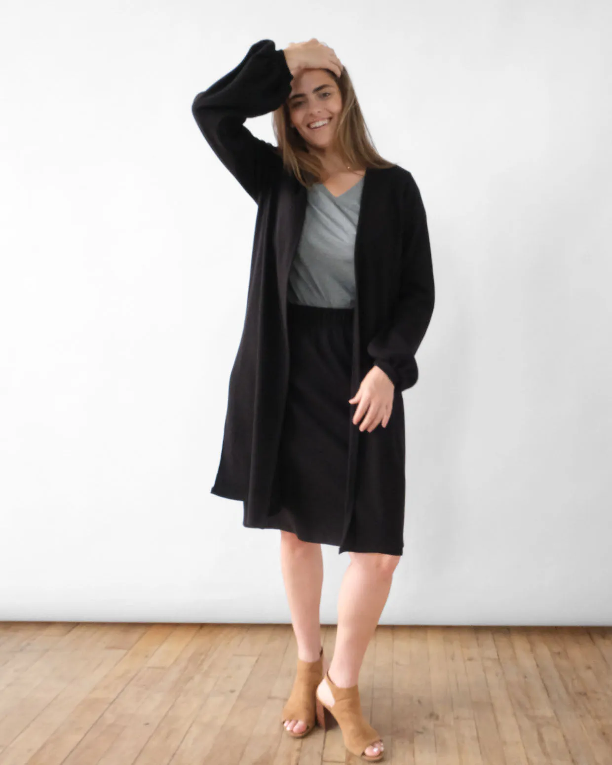 MARGO duster in Black
