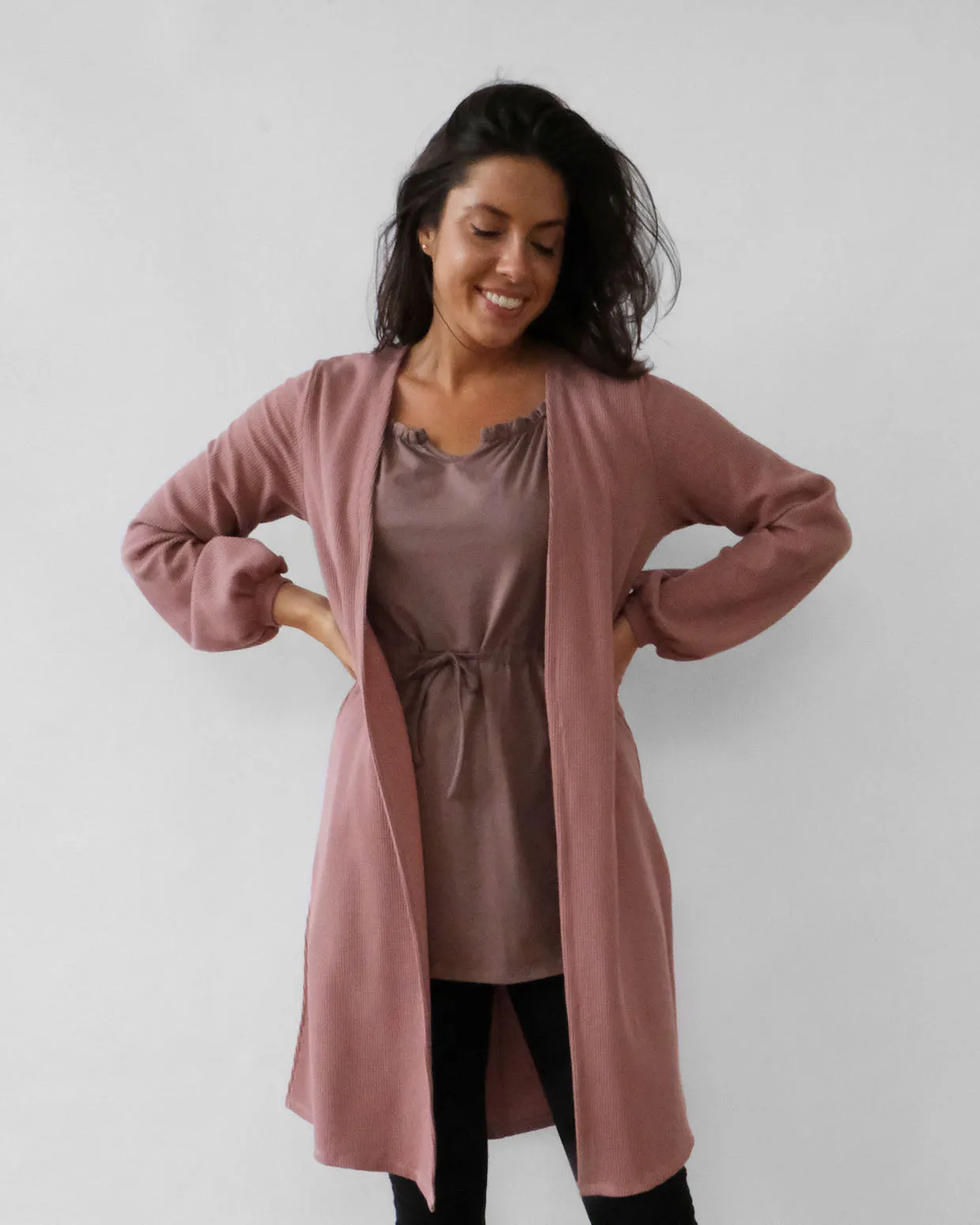 MARGO duster in Desert Pink
