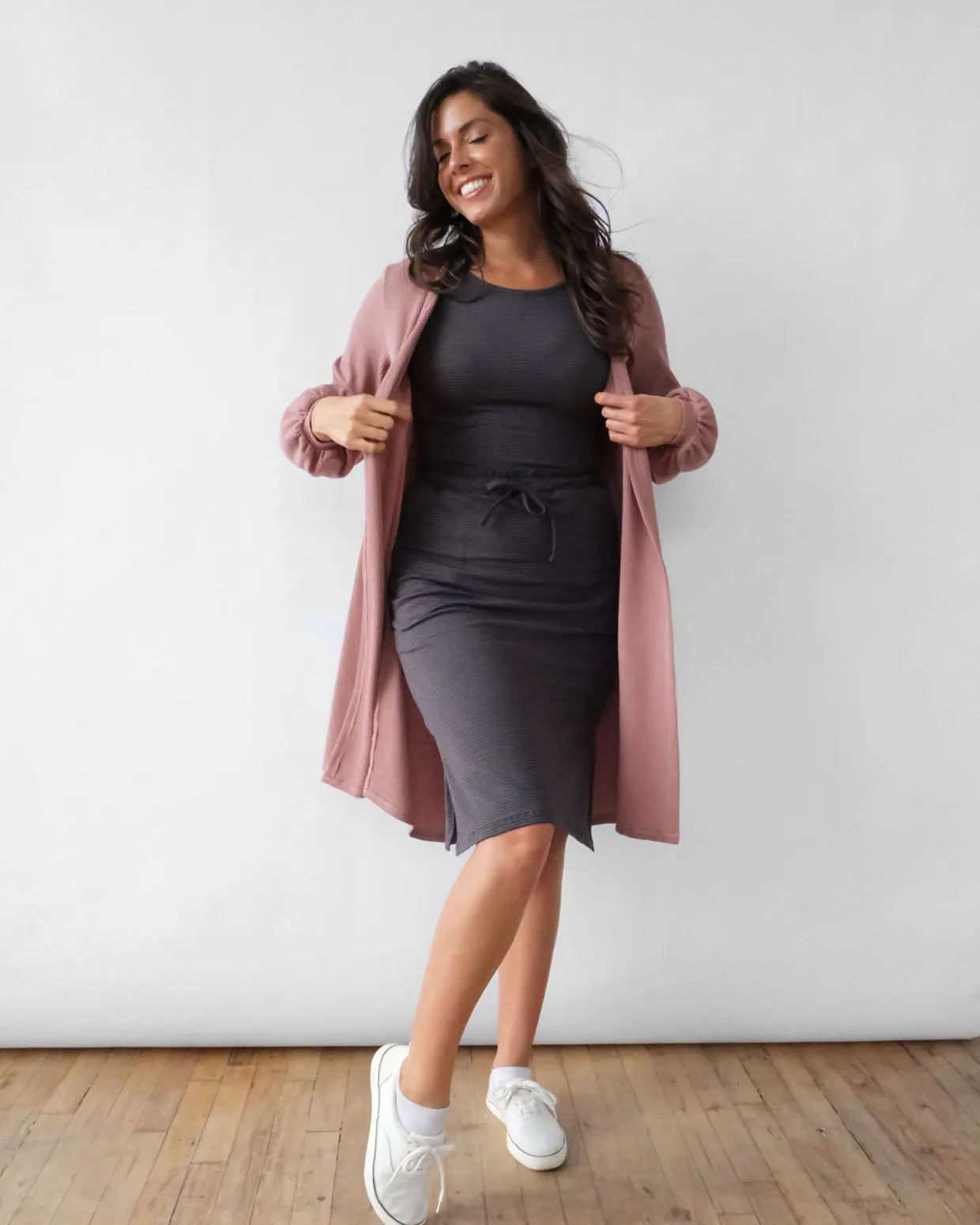MARGO duster in Desert Pink