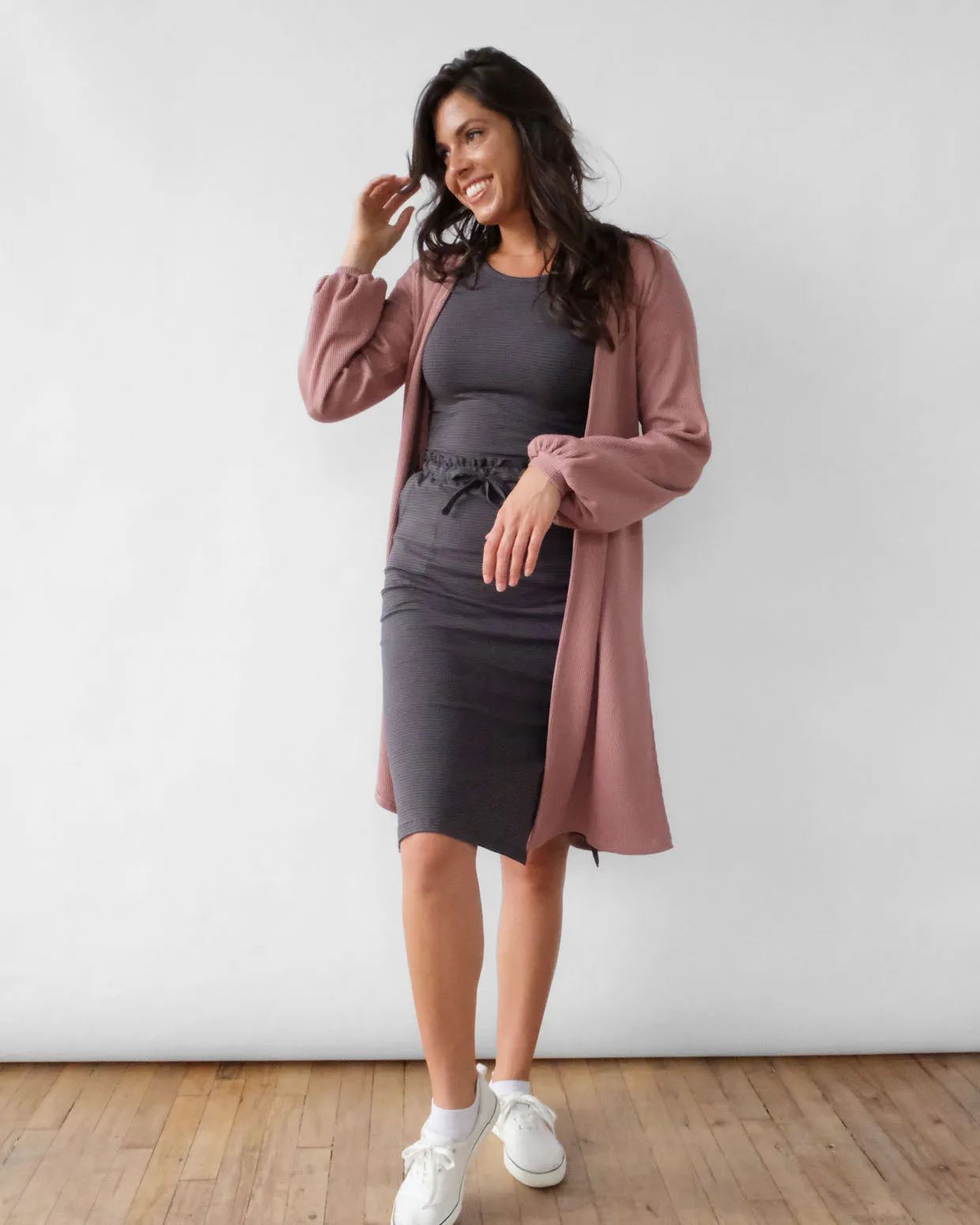 MARGO duster in Desert Pink