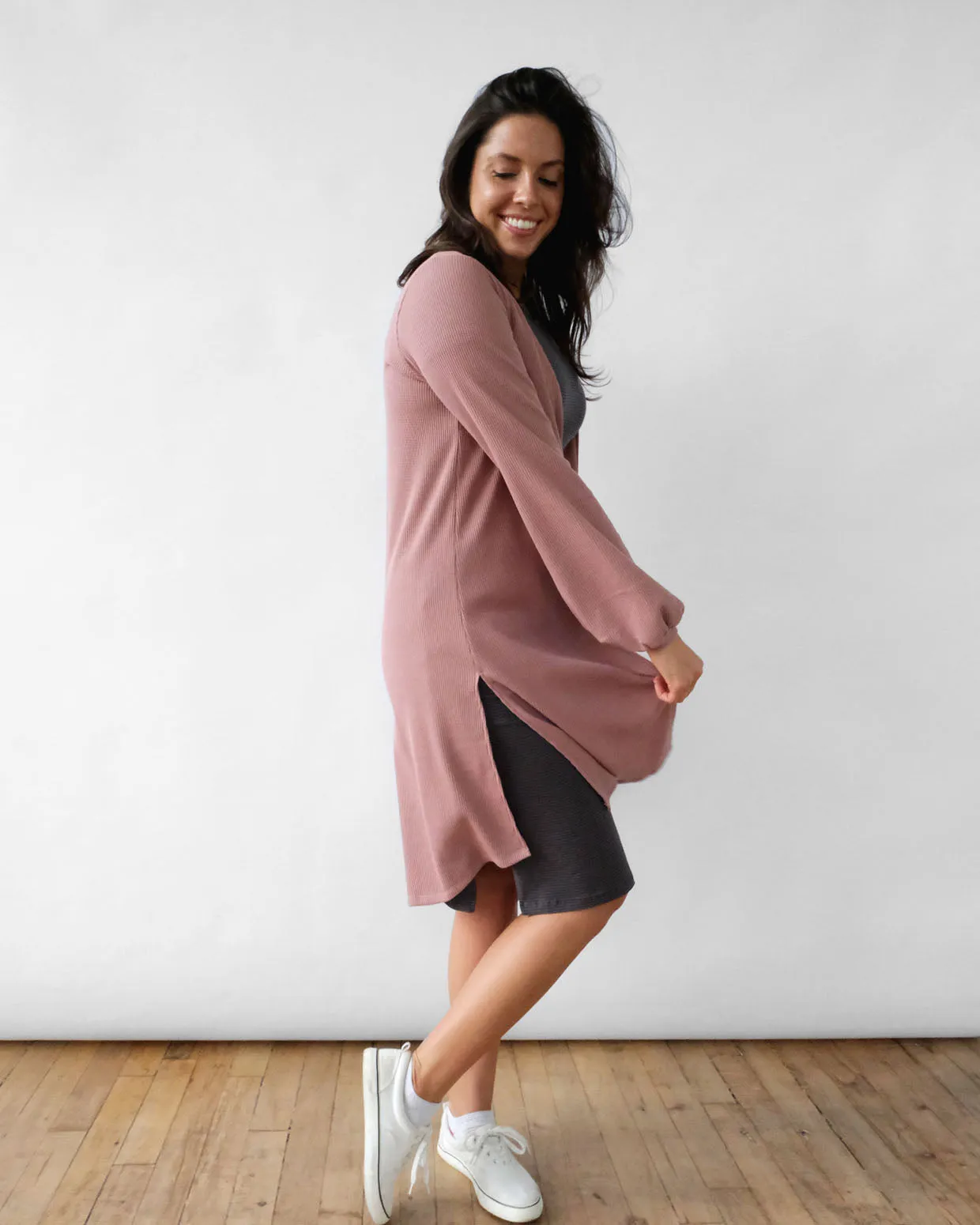 MARGO duster in Desert Pink