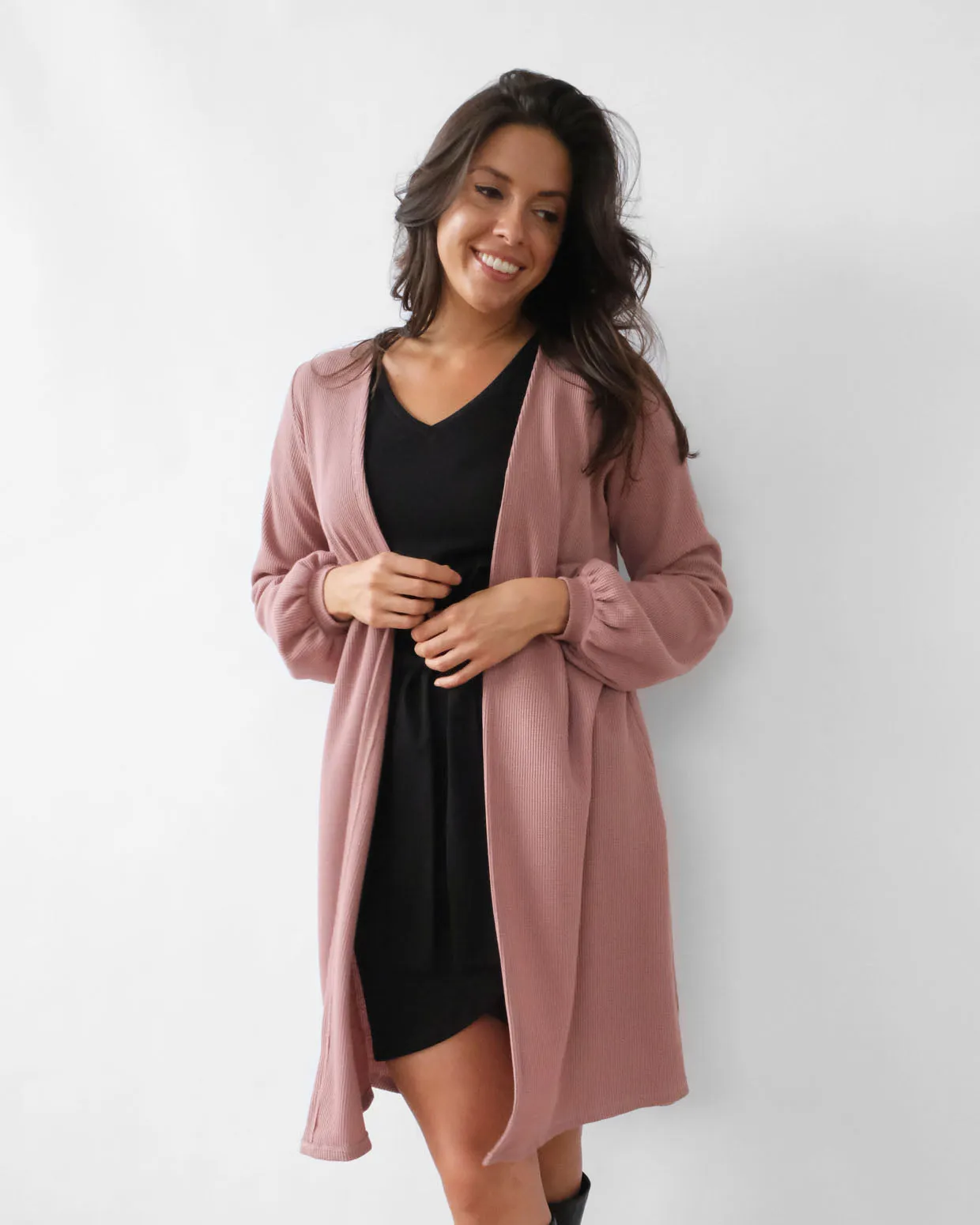 MARGO duster in Desert Pink