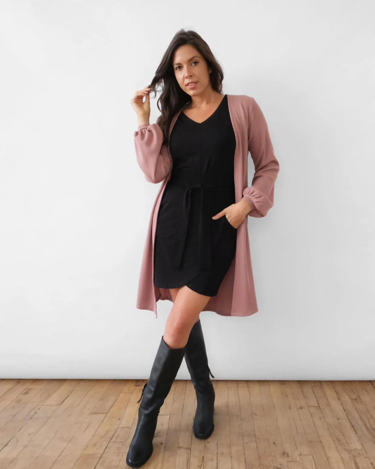 MARGO duster in Desert Pink