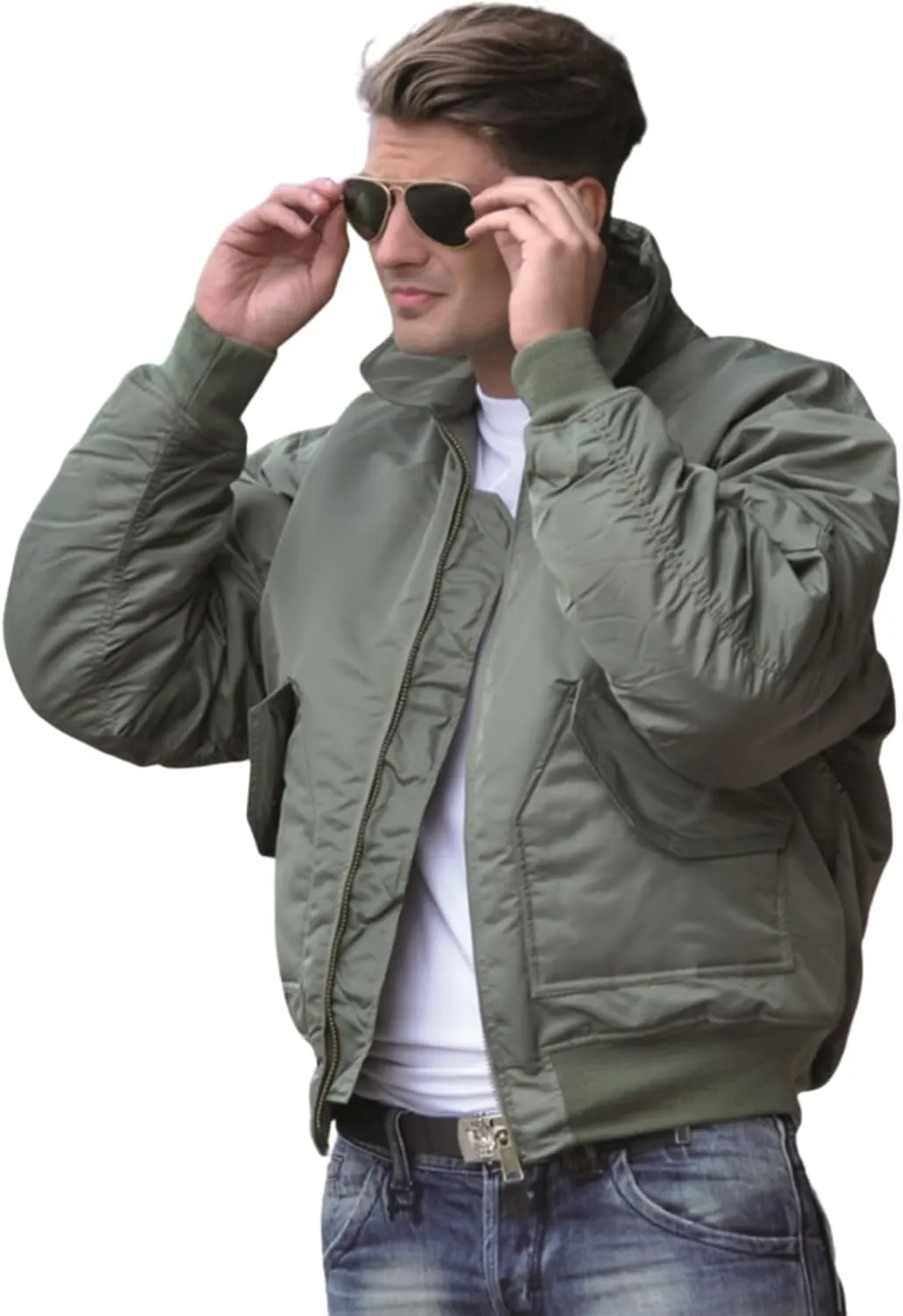 Mil-Tec US CWU Flight Jacket Basic Olive