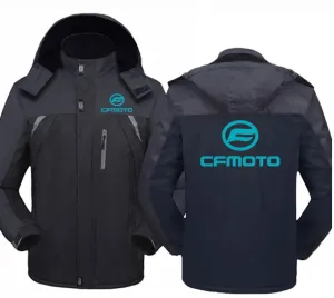 New Winter CFMOTO Logo Jacket Windbreaker Waterproof Warm Outdoor Cold-Proof Mountaineering Clothing High Quality Coats