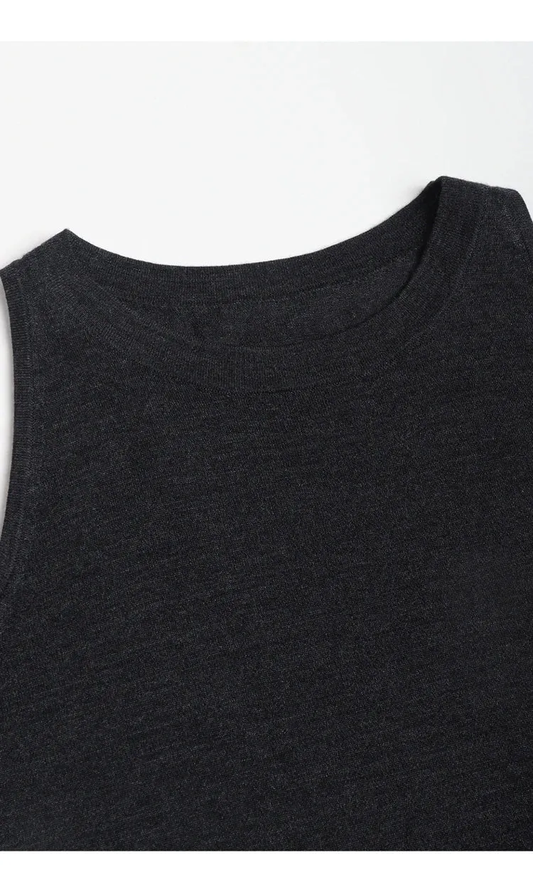 Off-shoulder Thin Top Sweater