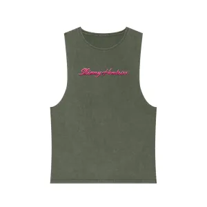 Paint Drip Stonewash Tank