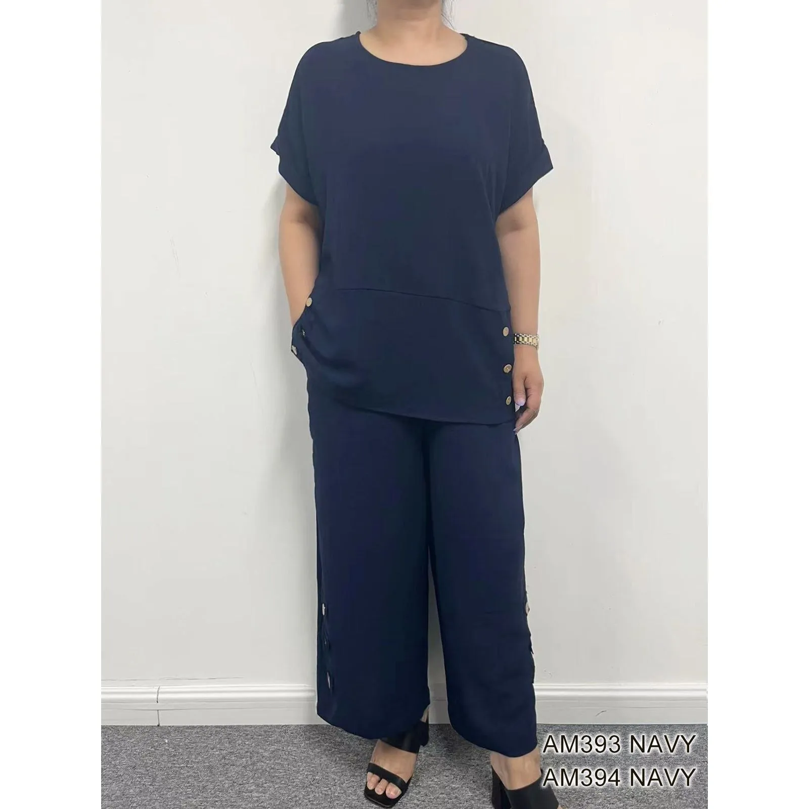 Pant Set - Pants Only - Navy