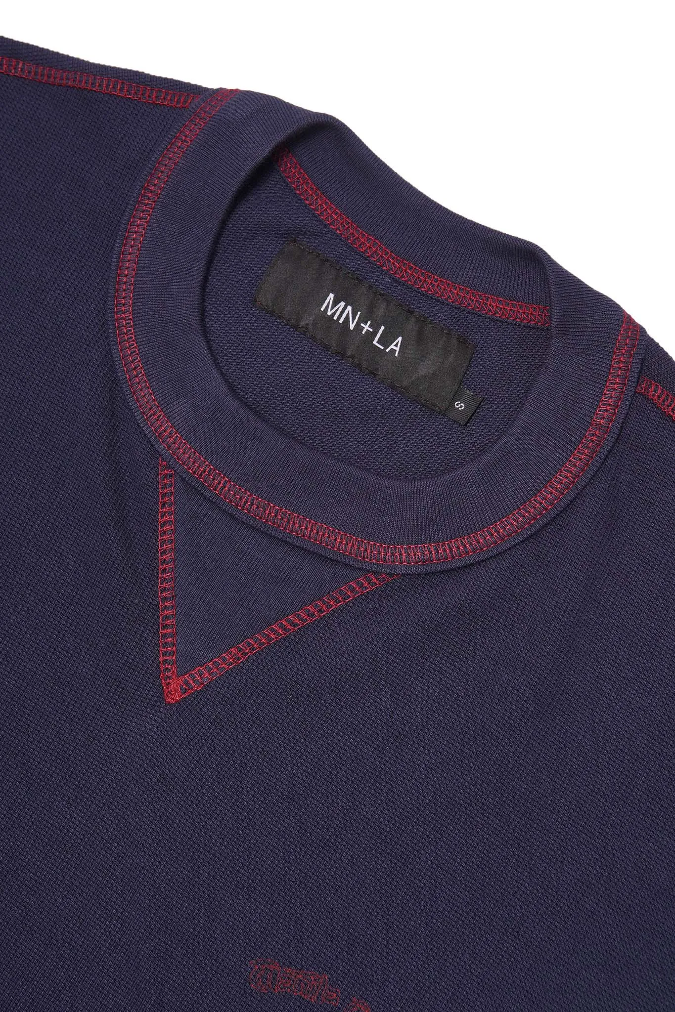 "YEAR OF THE DRAGON" MILITIA BOX TEE IN NAVY