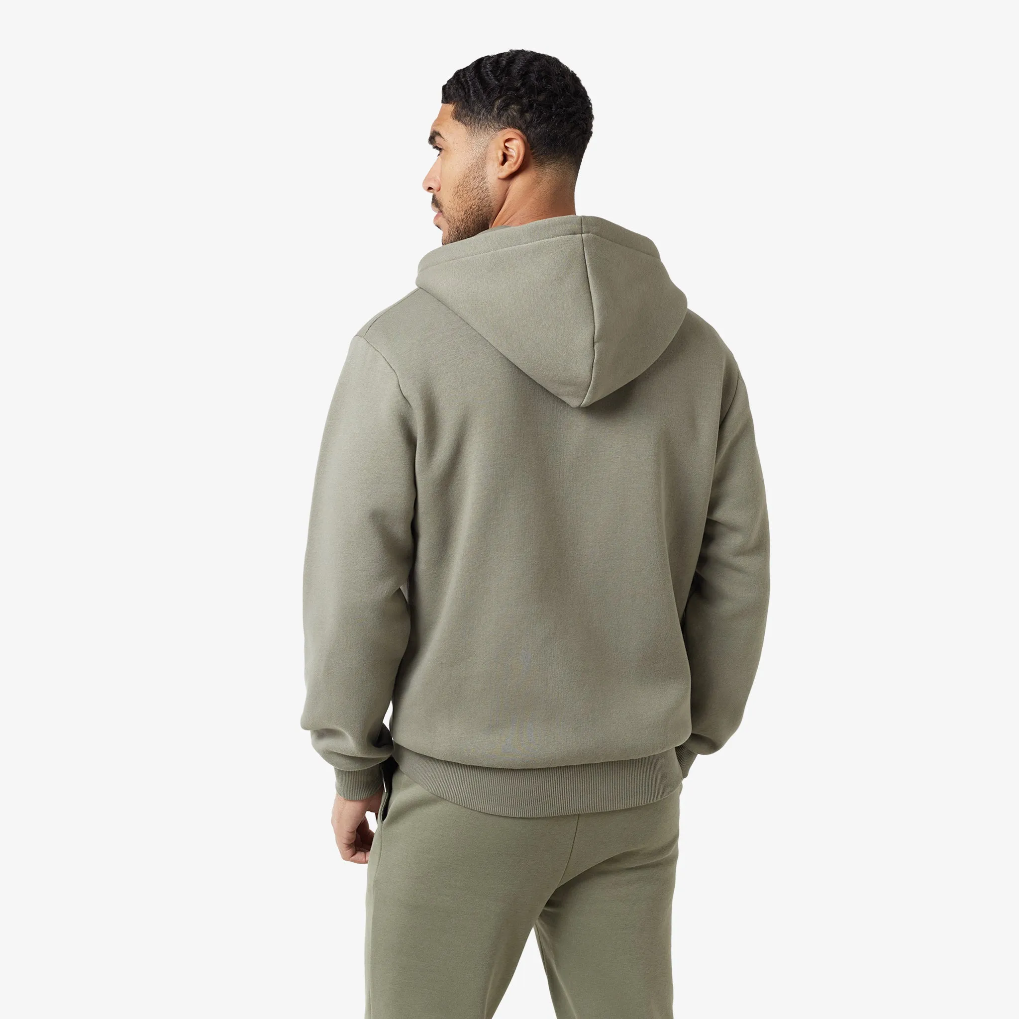 Relaxed Fit FZ Tracksuit | Olive