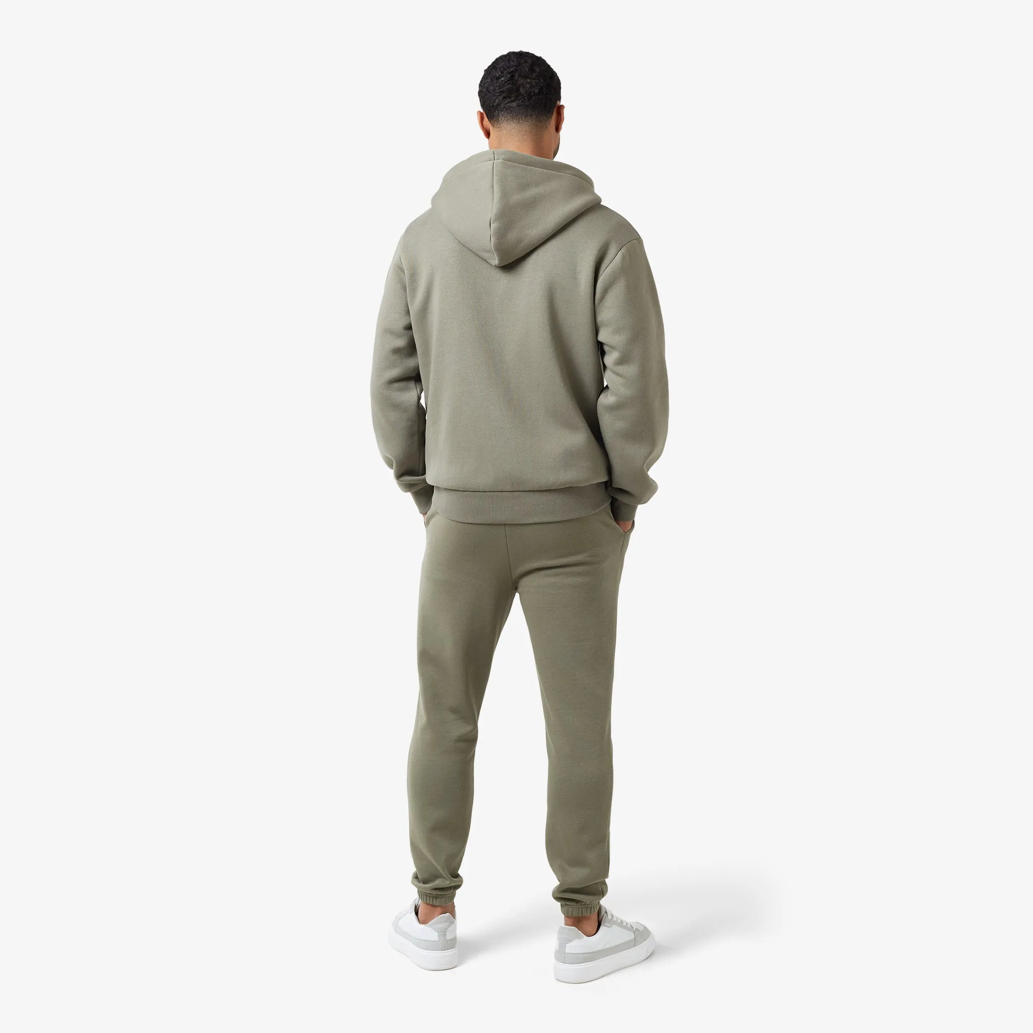 Relaxed Fit FZ Tracksuit | Olive