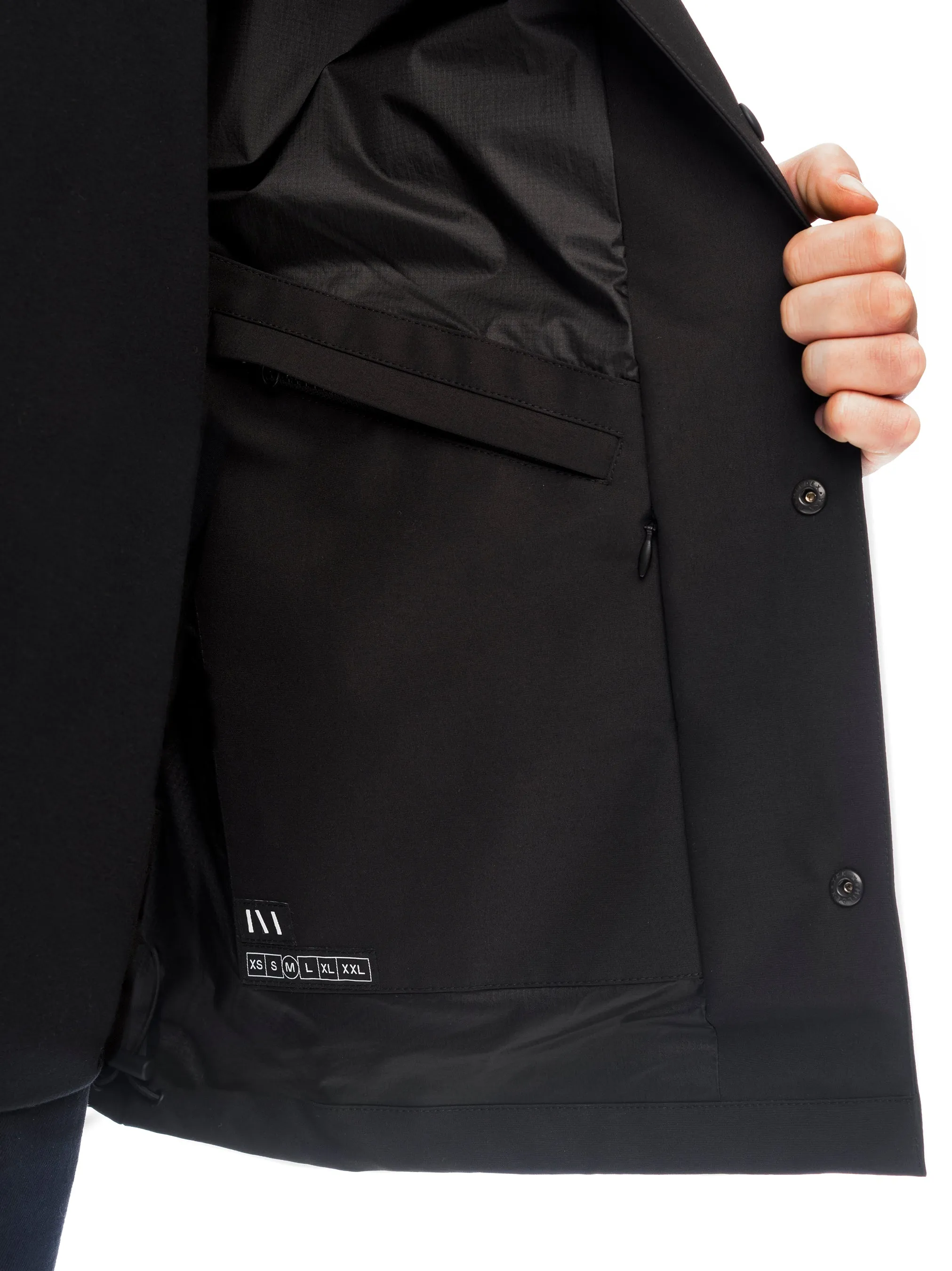 Seam Sealed Coach - Black