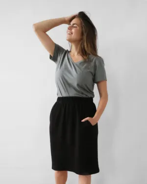 SHILOH skirt in Black