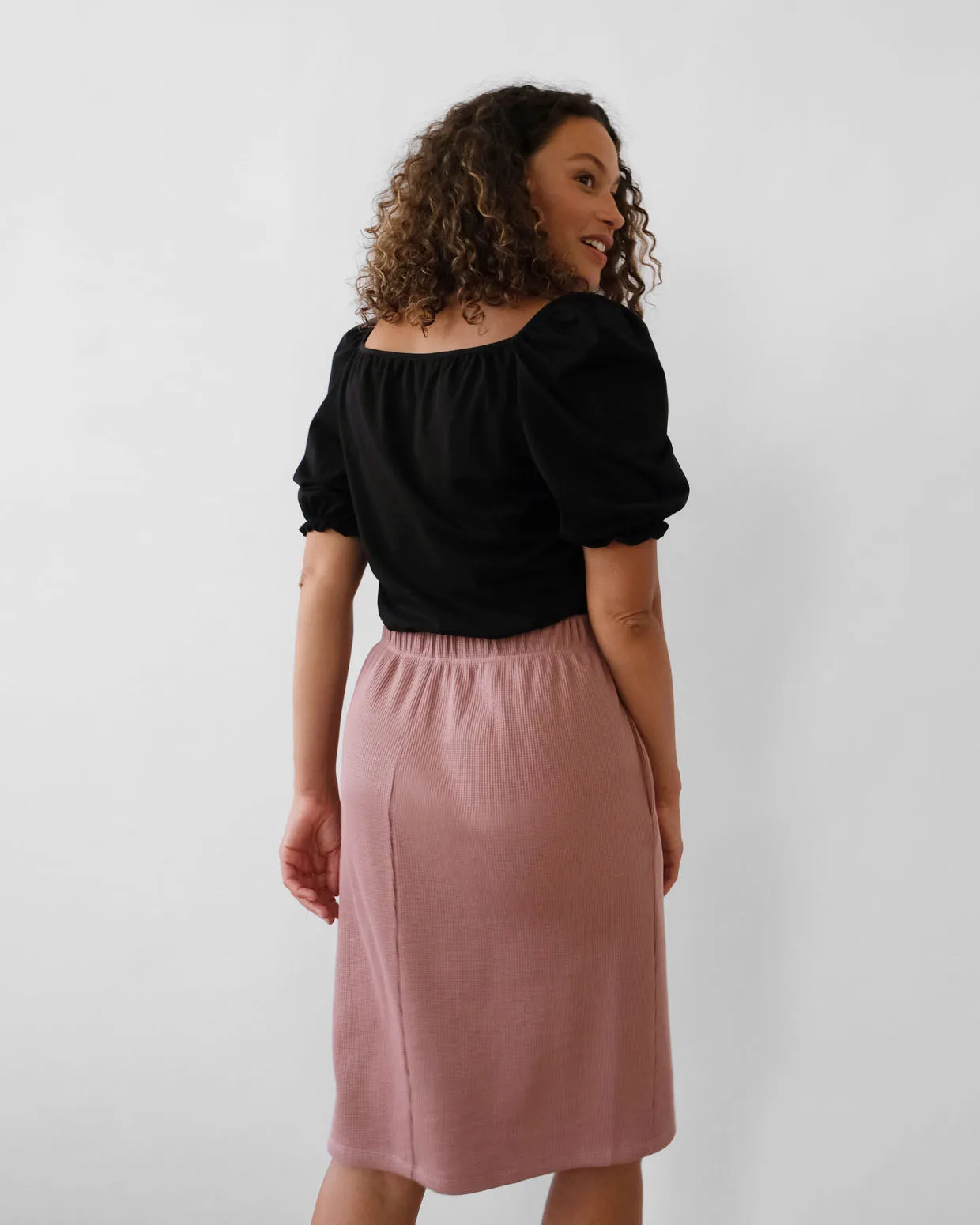 SHILOH skirt in Desert Pink