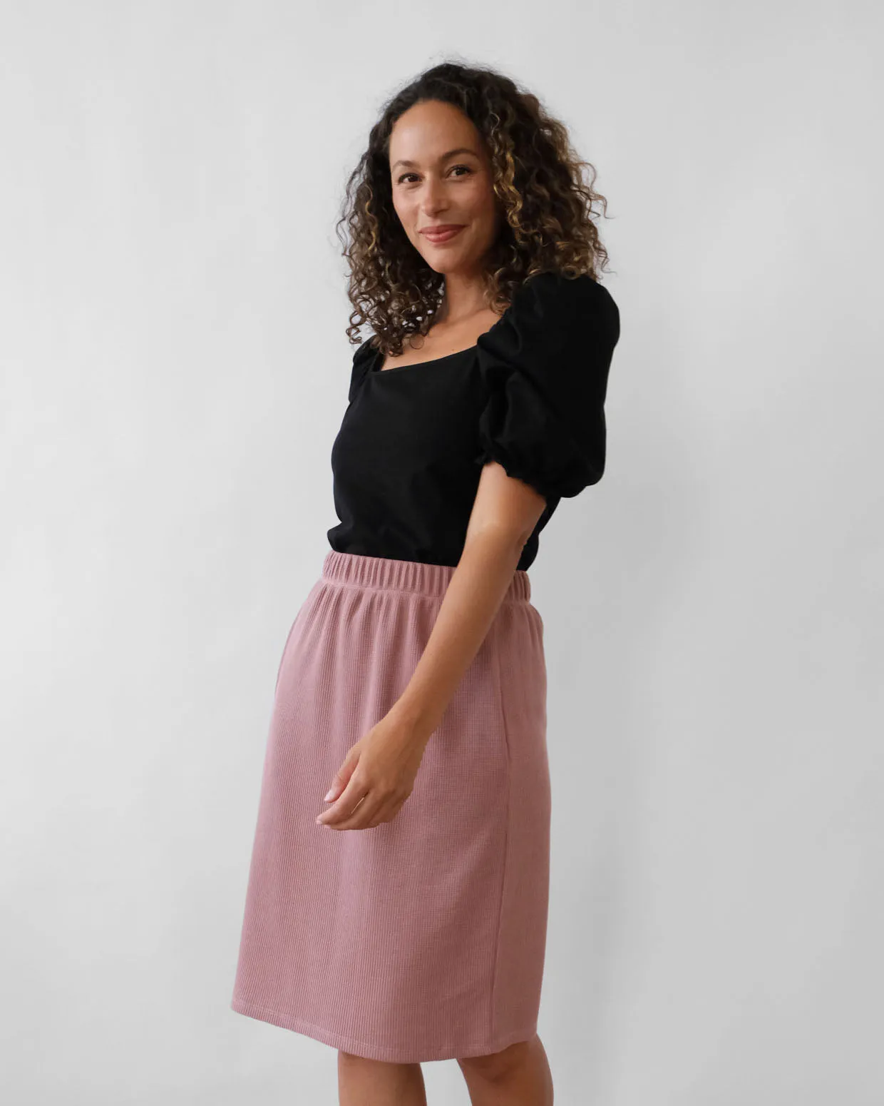 SHILOH skirt in Desert Pink