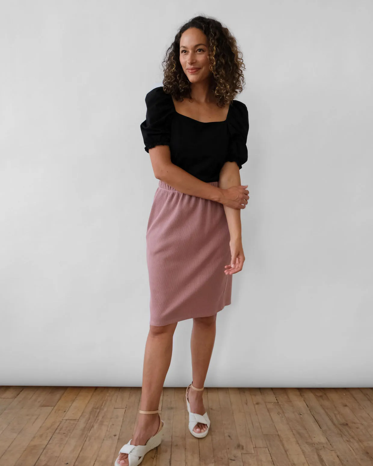 SHILOH skirt in Desert Pink