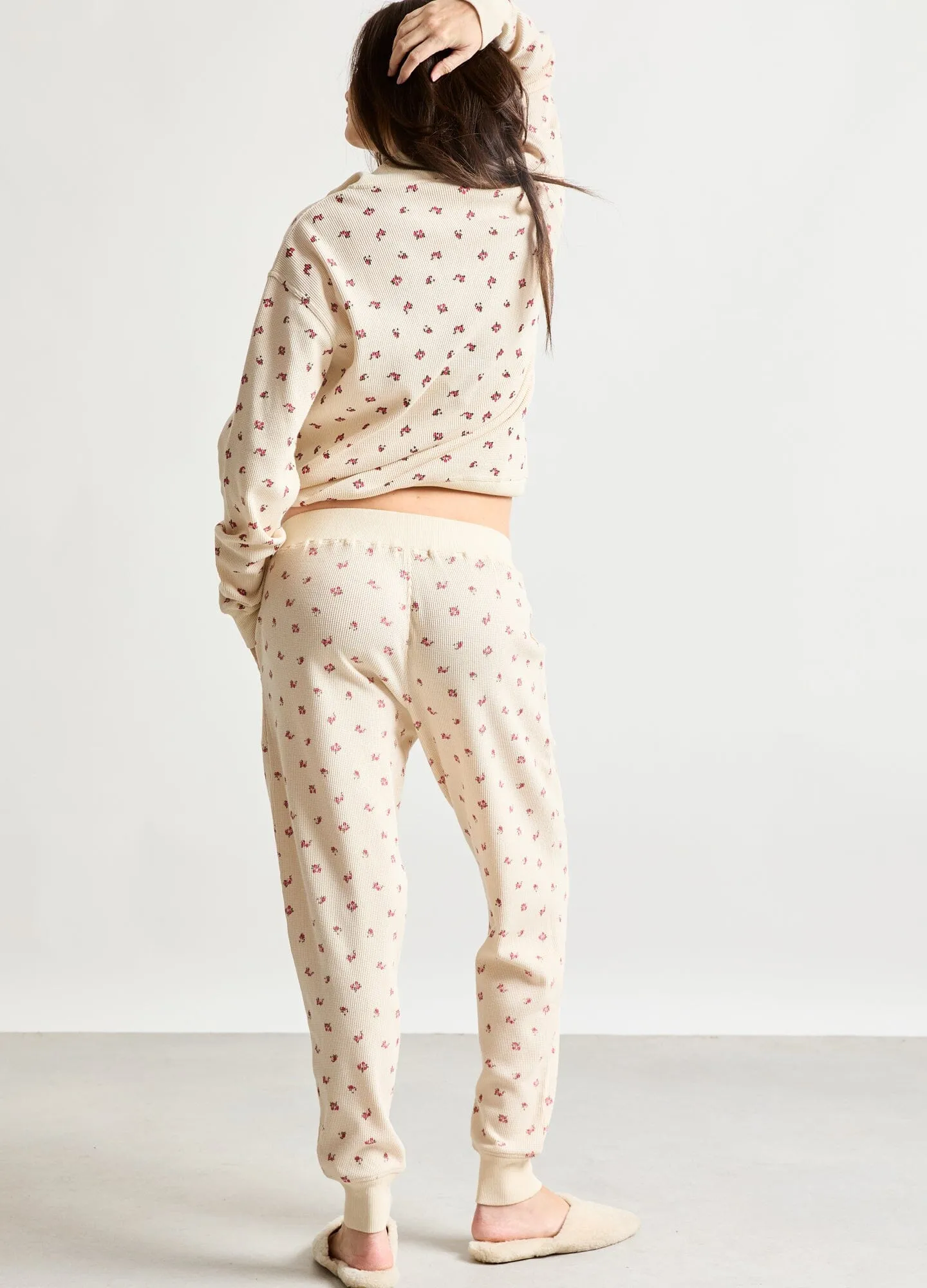 The Printed Waffle Jogger