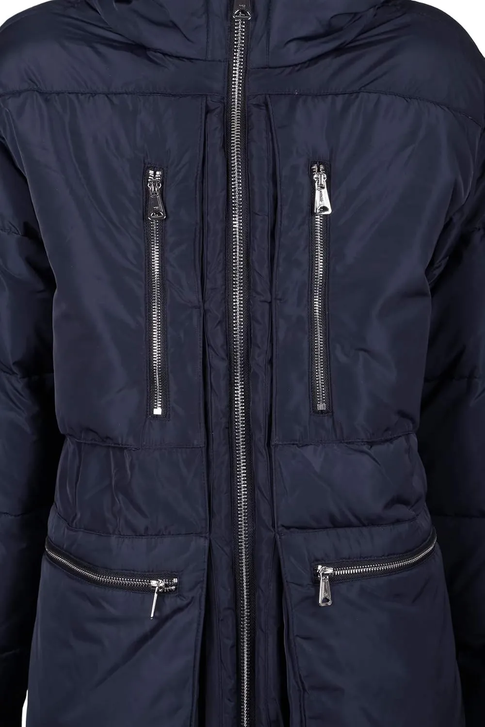 Tommy Hilfiger Men's Heavyweight Quilted Sherpa Hooded Parka