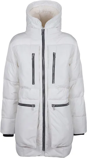 Tommy Hilfiger Men's Heavyweight Quilted Sherpa Hooded Parka