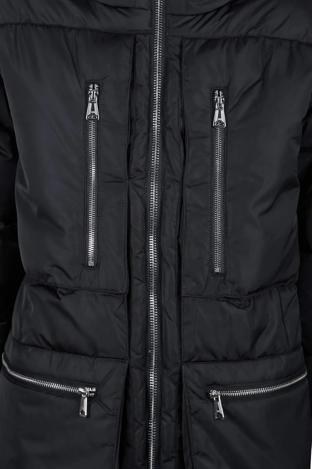 Tommy Hilfiger Men's Heavyweight Quilted Sherpa Hooded Parka