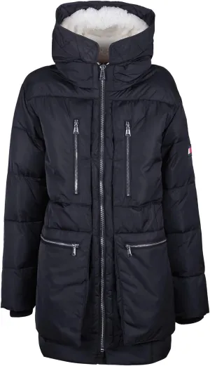 Tommy Hilfiger Men's Heavyweight Quilted Sherpa Hooded Parka