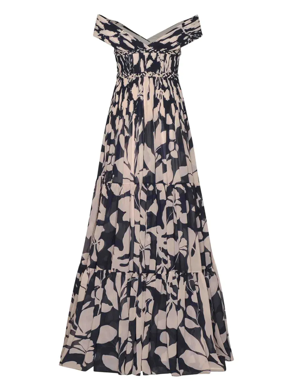 Tua Vida Dress in Ivory Botanical