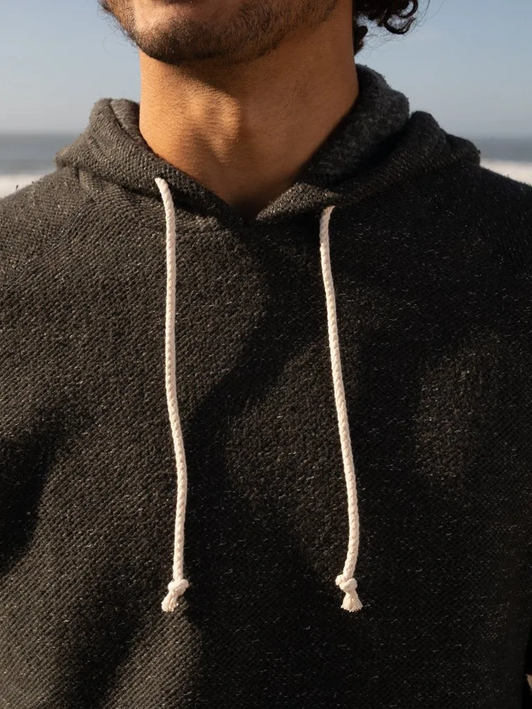 Whale Patch Pullover - Faded Black